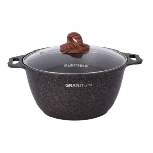 Кастрюля 3л со стекл. крышкой, АП линия "Granit ultra" (Original)