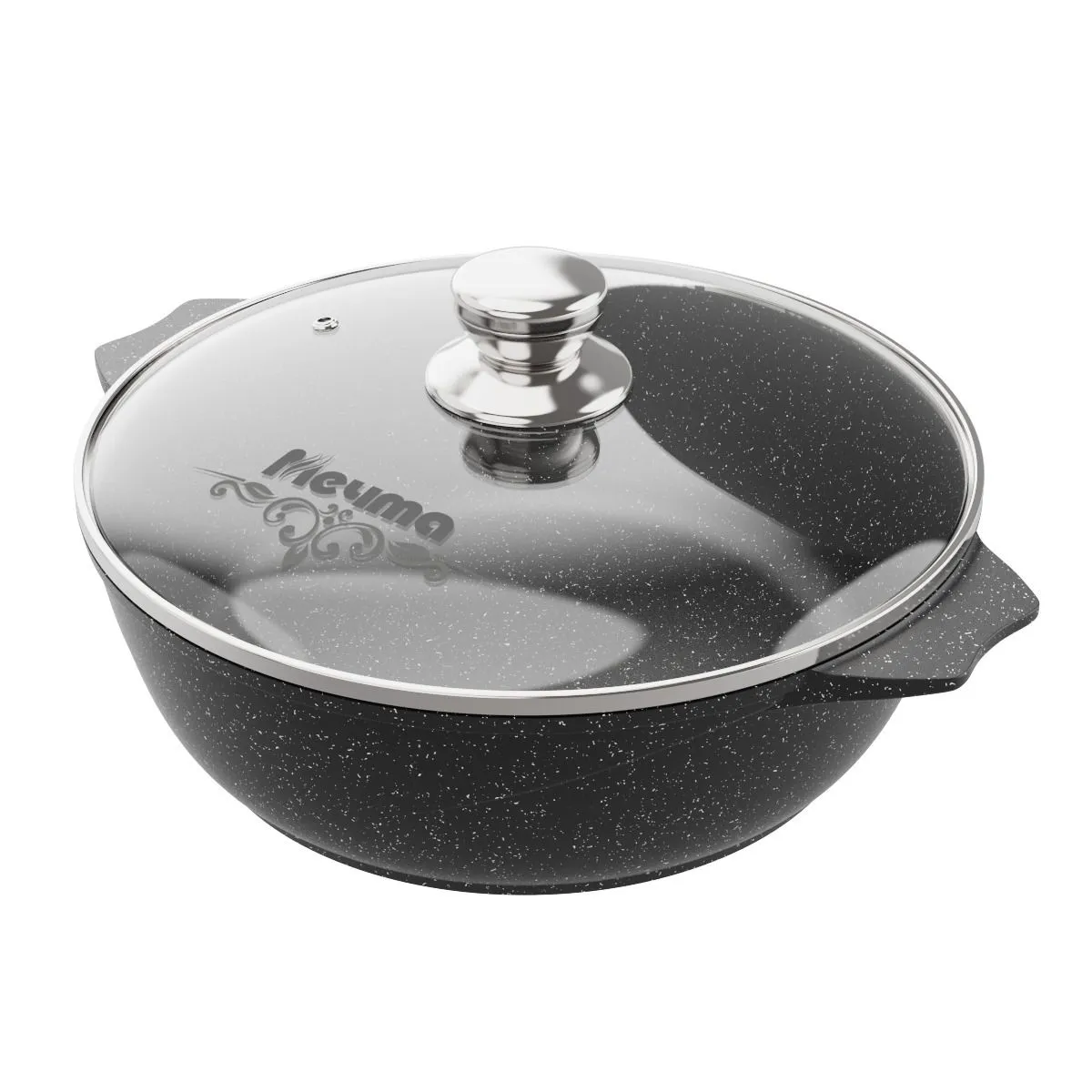 Жаровня МЕЧТА 5л АП Гранит black арт. 35802