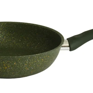 Сковорода 22 см с ручкой, АП линия "Trendy style" (Malachite)
