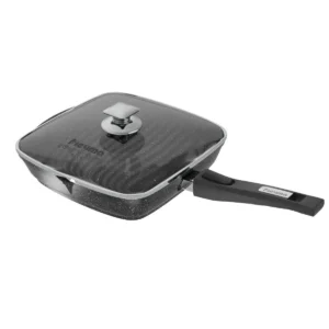 Сковорода гриль "Мечта" 26 см. с крышкой С066802