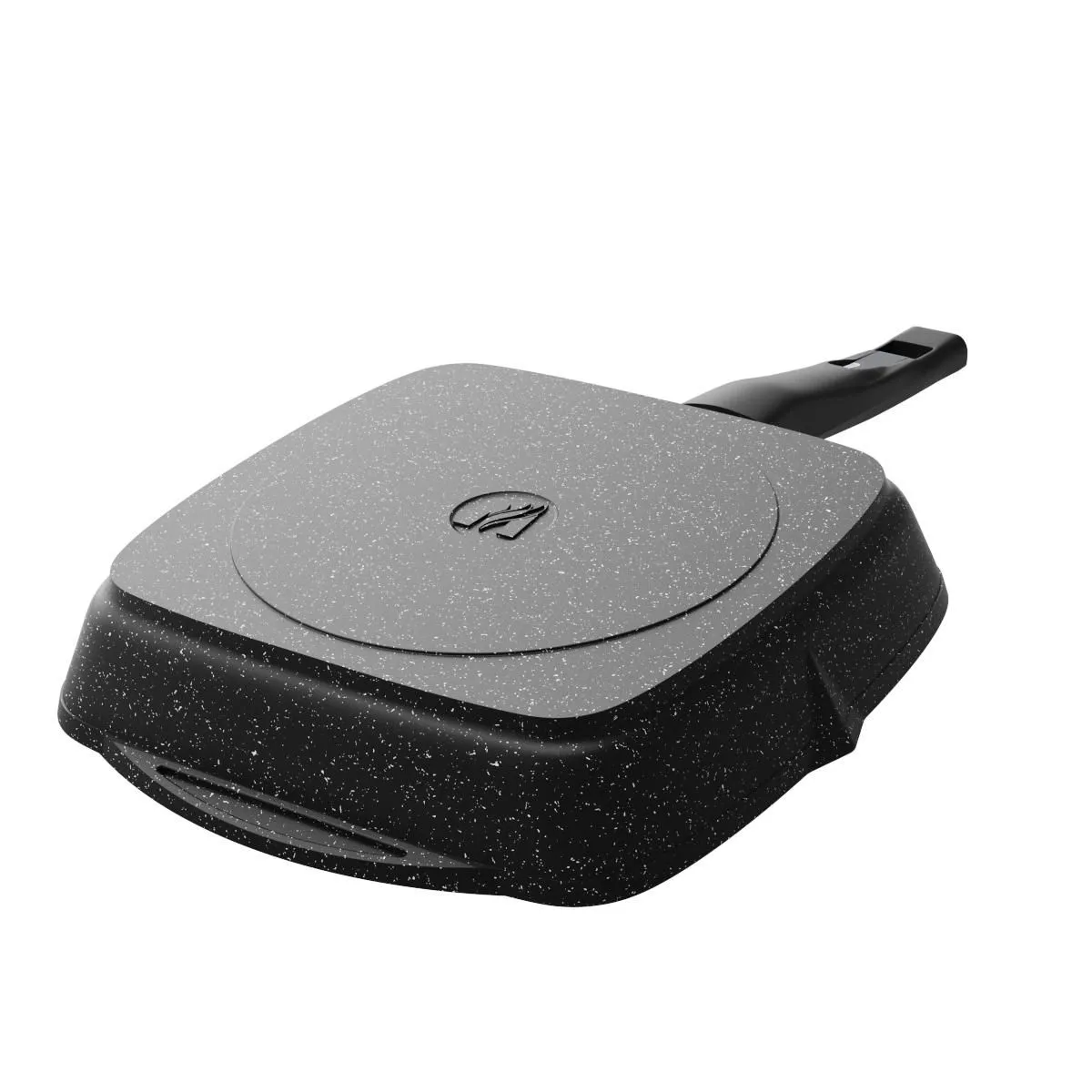 Сковорода гриль "Мечта" 28 см. с крышкой С068802 — изображение 9