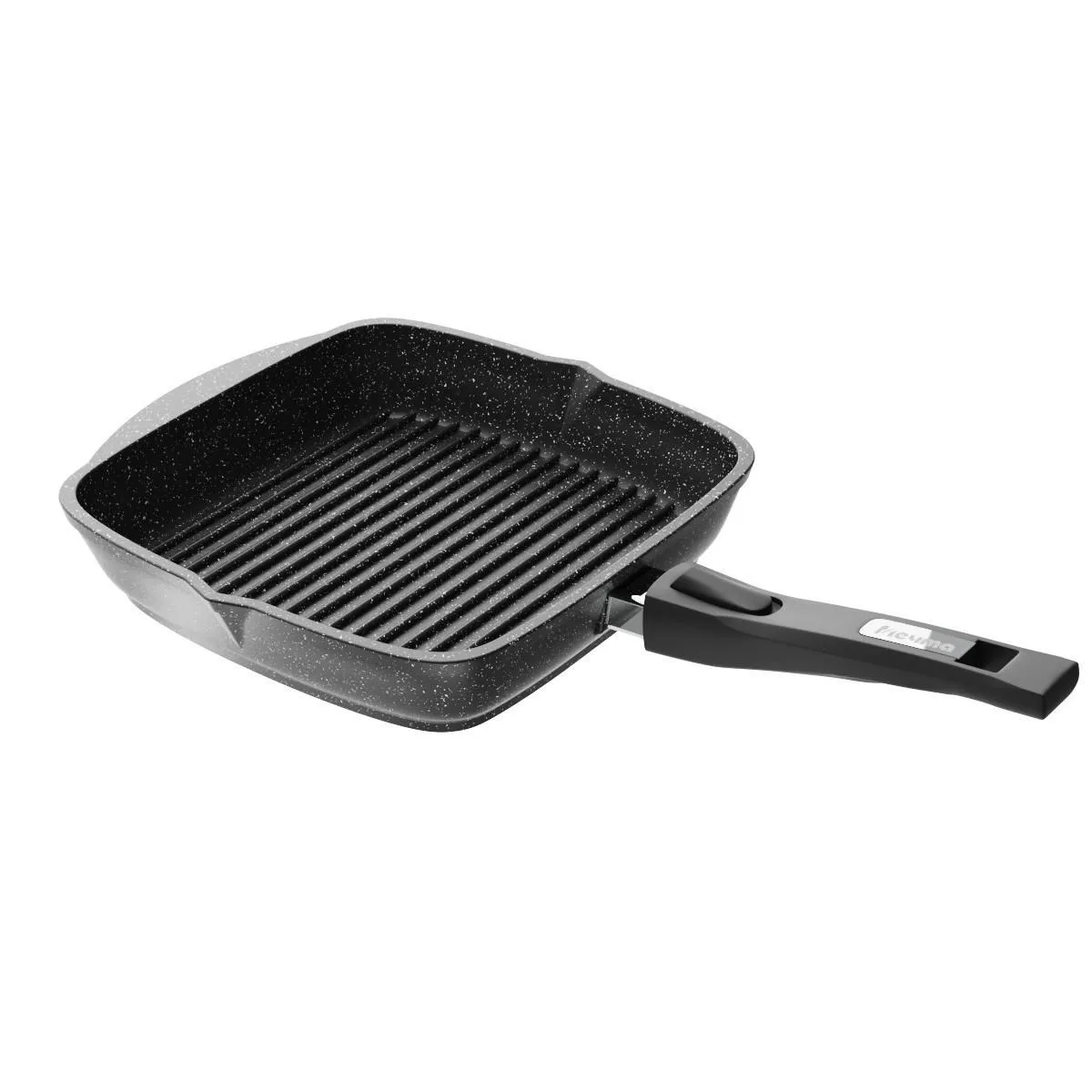 Сковорода гриль "Мечта" 28 см. с крышкой С068802 — изображение 8