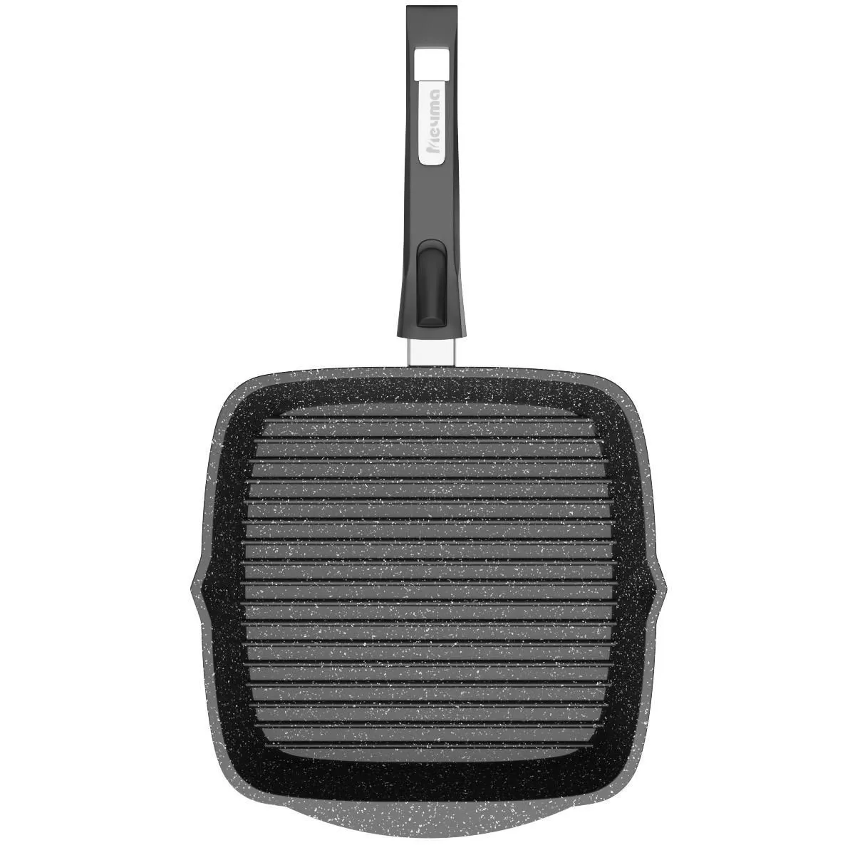 Сковорода гриль "Мечта" 28 см. с крышкой С068802 — изображение 6