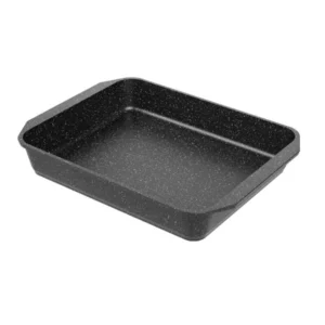 Противень Мечта 40*30 см литой алюминий антипригарное покрытие Гранит black арт. 95802