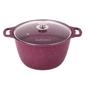 Кастрюля 6л со стеклянной крышкой, АП линия "Trendy style" (Mystery)