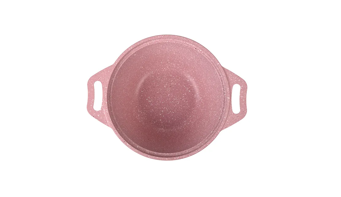 Кастрюля 1л со стеклянной крышкой,АП линия "Trendy style" (rose) — изображение 2