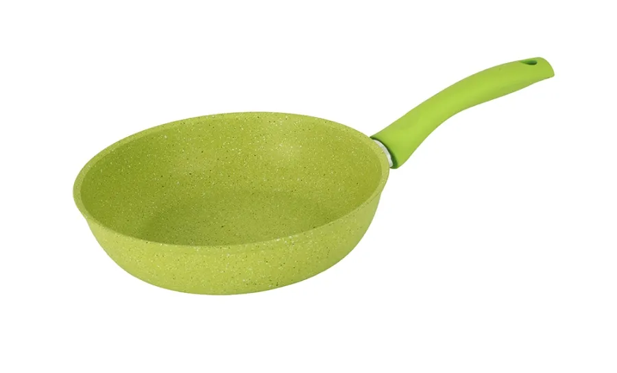 Сковорода 22 см с ручкой, АП линия "Trendy style" (Lime)