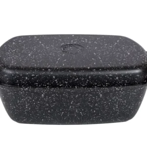 Гусятница 5,5л с антипригарным покрытием (темный мрамор)