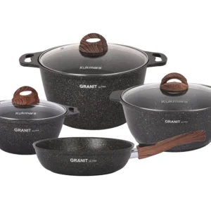 Подарочный набор кухонной посуды №19, АП линия "Granit Ultra"(original)