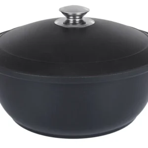 Кастрюля-жаровня 4л с антипригарным покрытием, с крышкой