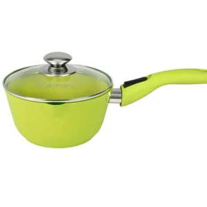 Ковш 1,5л с носиком, со съемной ручкой, стекл. крышкой, АП линия "Trendy style"(Lime)