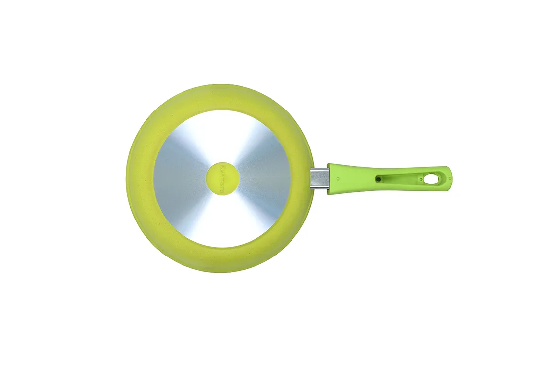 Сковорода 24 см со съемной ручкой, АП линия "Trendy style" (Lime) — изображение 3