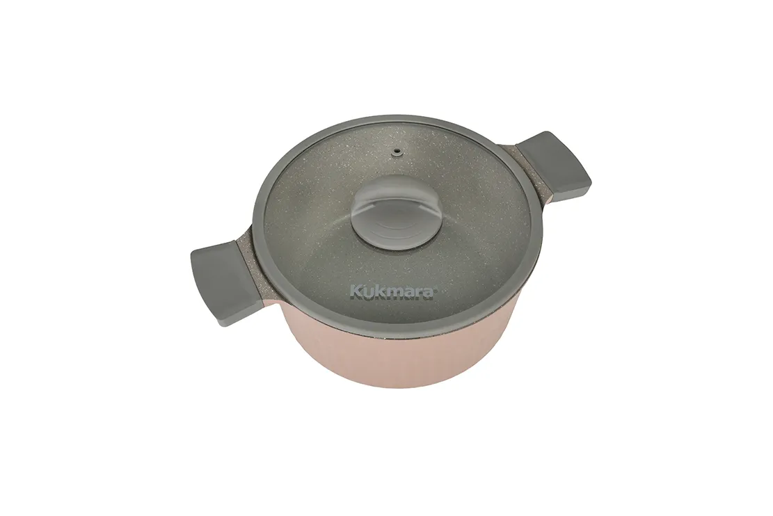 Кастрюля 3,2л со стеклянной крышкой, АП линия "Stella" (cappuccino) — изображение 3