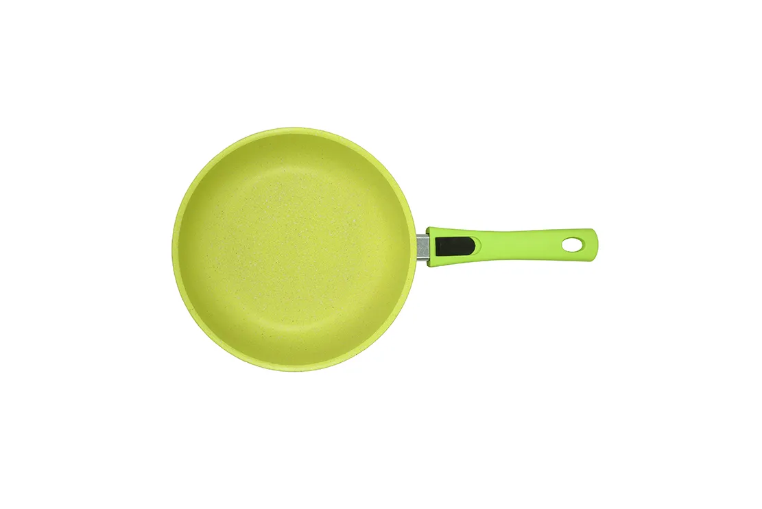 Сковорода 24 см со съемной ручкой, АП линия "Trendy style" (Lime) — изображение 2